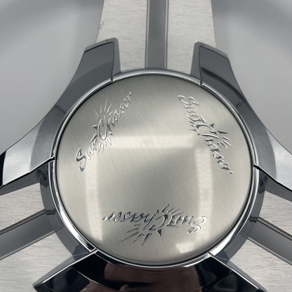 Model 15 Marine Steering Wheel Brushed Aluminum Spokes | SunChaser