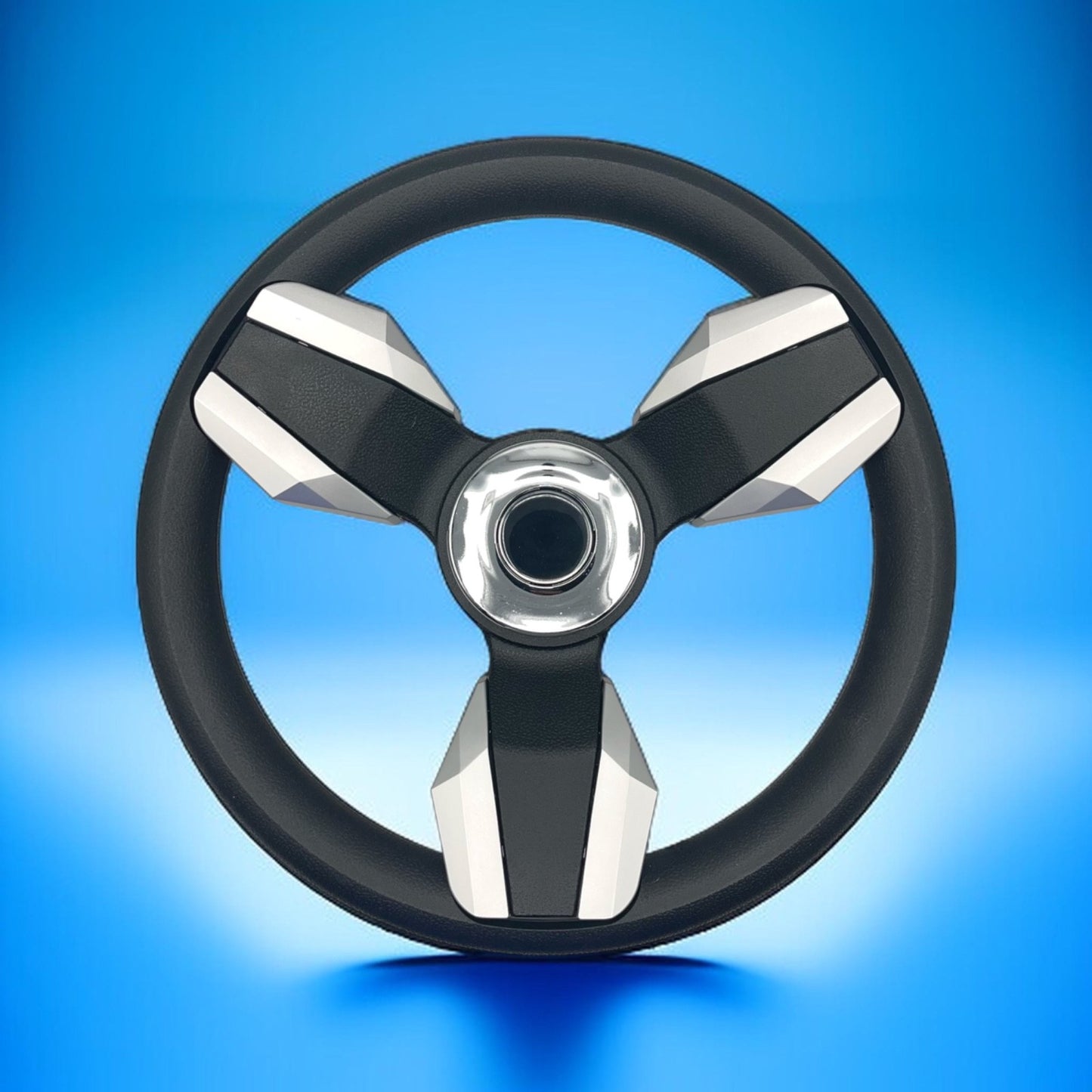 Collina Boat Steering Wheel Brushed Inserts - Keyed ONLY