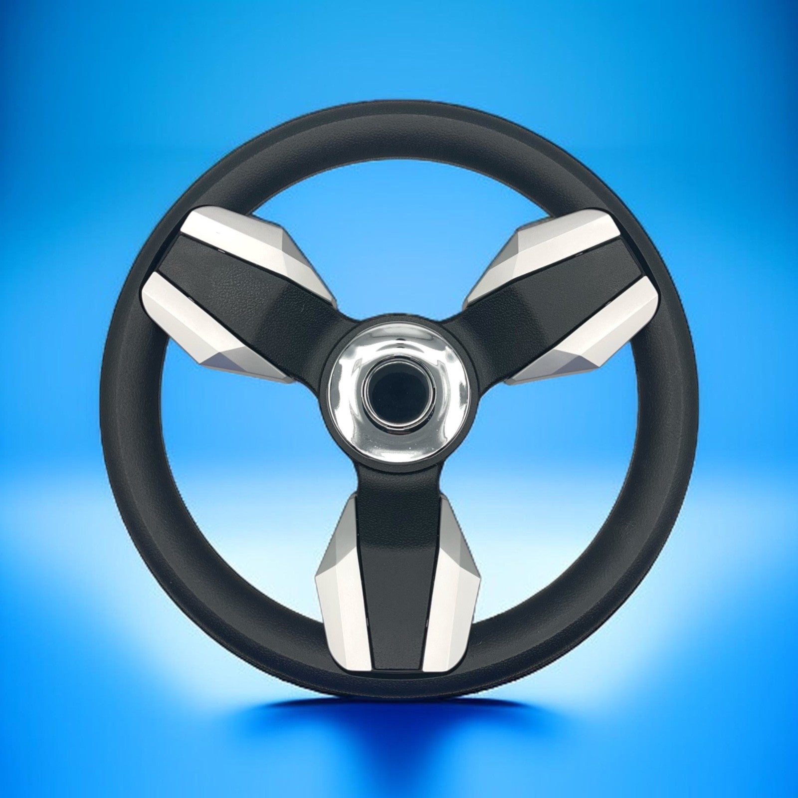 Collina Boat Steering Wheel Brushed Inserts - Keyed ONLY