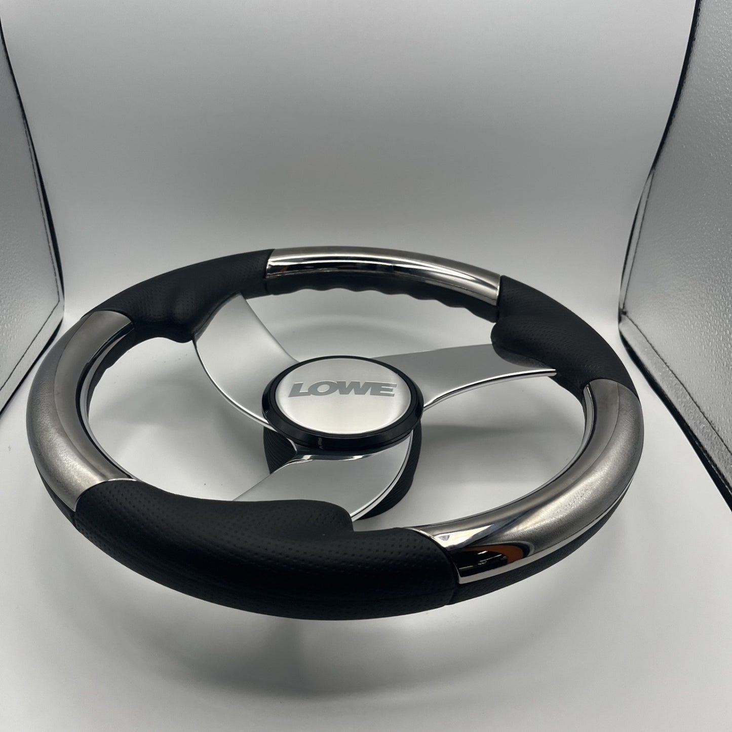 Model M533 Boat Steering Wheel Polished Alum Spoke | Lowe