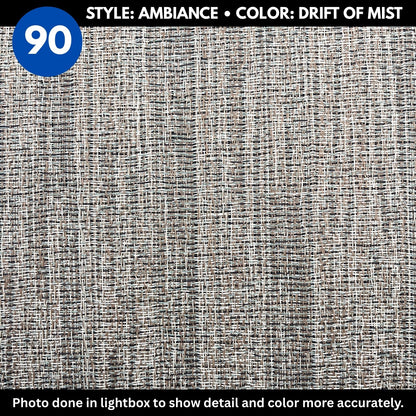 Woven Vinyl Flooring | Ambiance - Drift of Mist | 7'6" W | Choose Your Length
