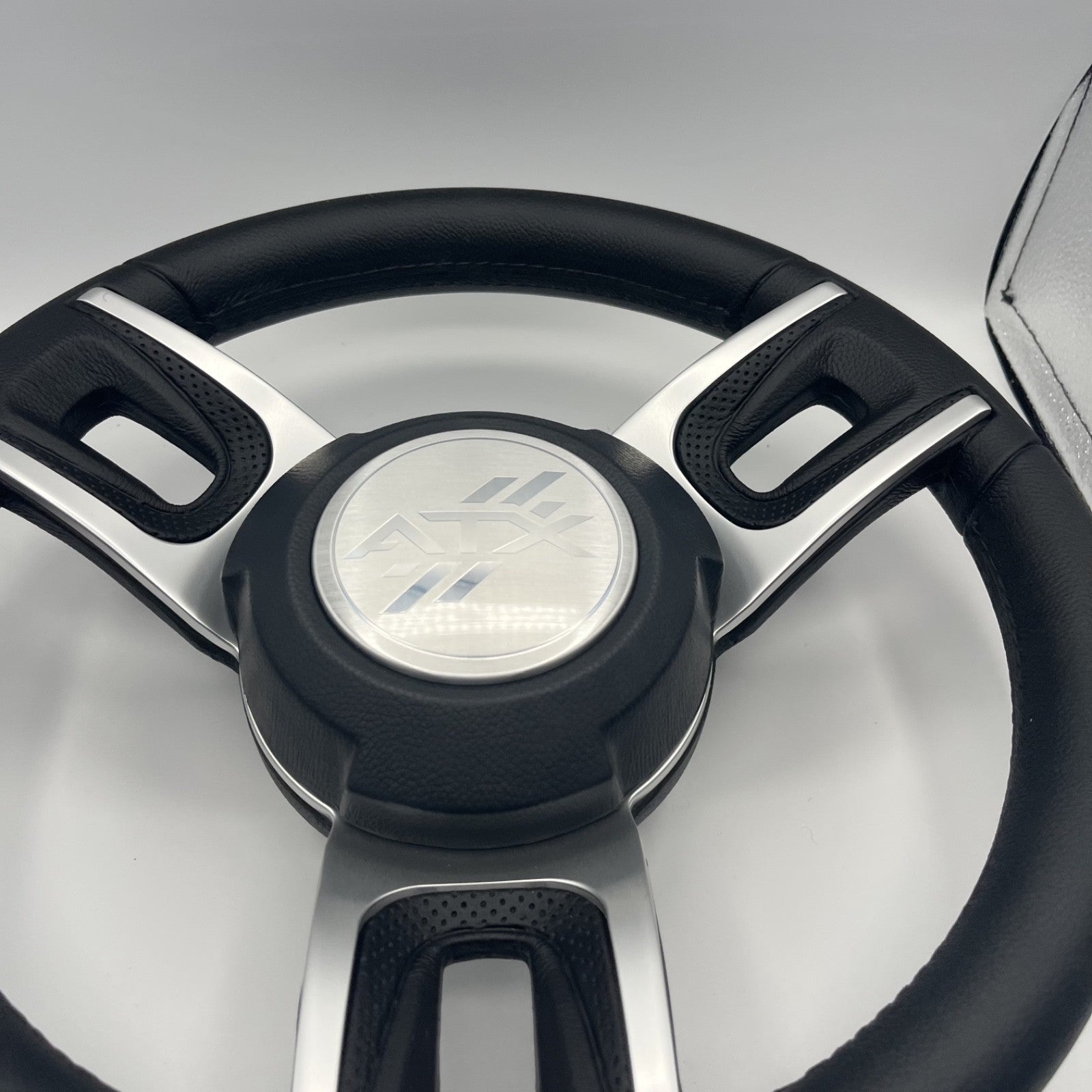 Gussi Italia Black Model 702 Steering Wheel | ATX Cap