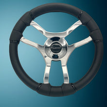 Malera Boat Steering Wheel Chrome Spokes | Stabicraft
