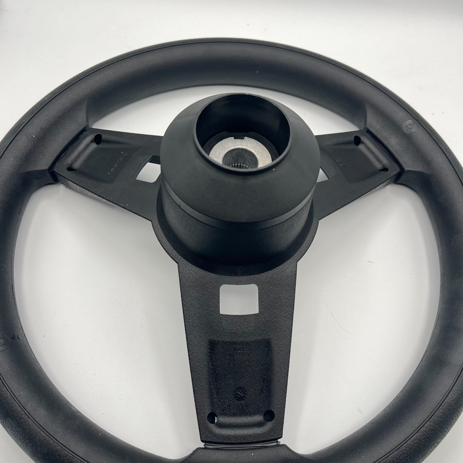 Giazza Black Golf Cart Steering Wheel - CLUB CAR DS carts