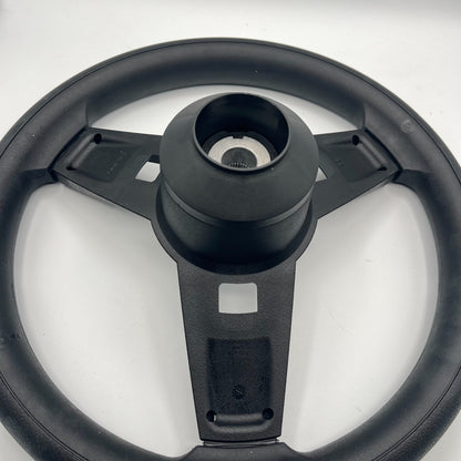 Giazza Black Golf Cart Steering Wheel - CLUB CAR DS carts