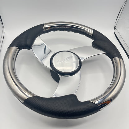 Model M533 Boat Steering Wheel Polished Alum Spoke | Sea Ray