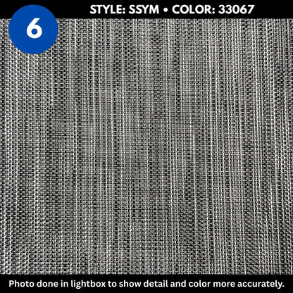Woven Vinyl Flooring | Symmetry - Antimony | 8'6" Width | Choose Your Length