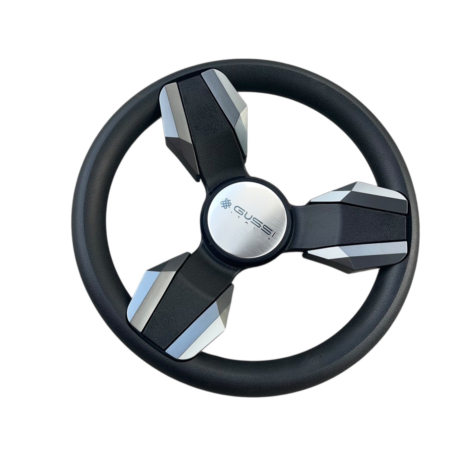 Collina Boat Steering Wheel Dark Gray Inserts - Keyed ONLY