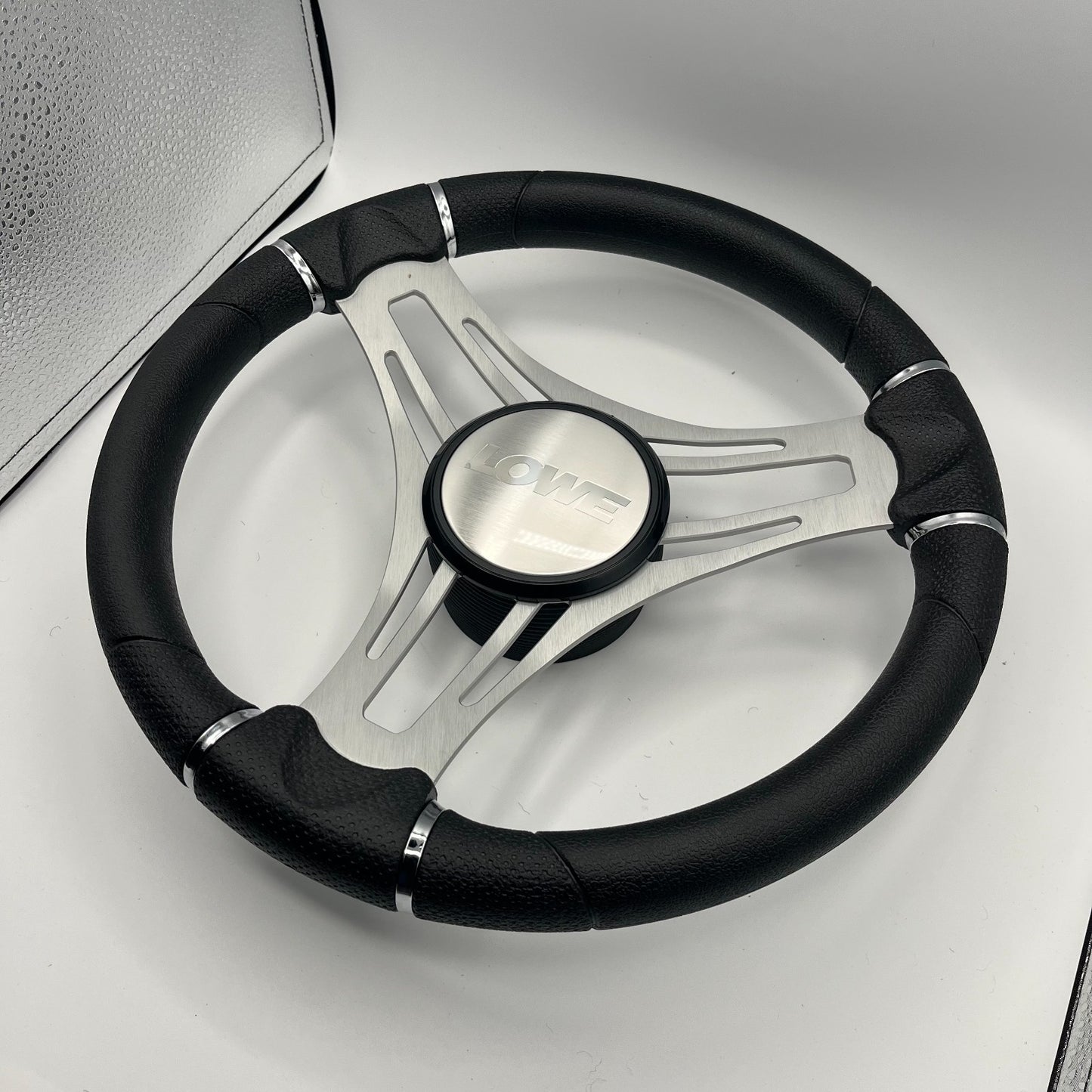 Verona Boat Steering Wheel Brushed Aluminum Spokes | Lowe