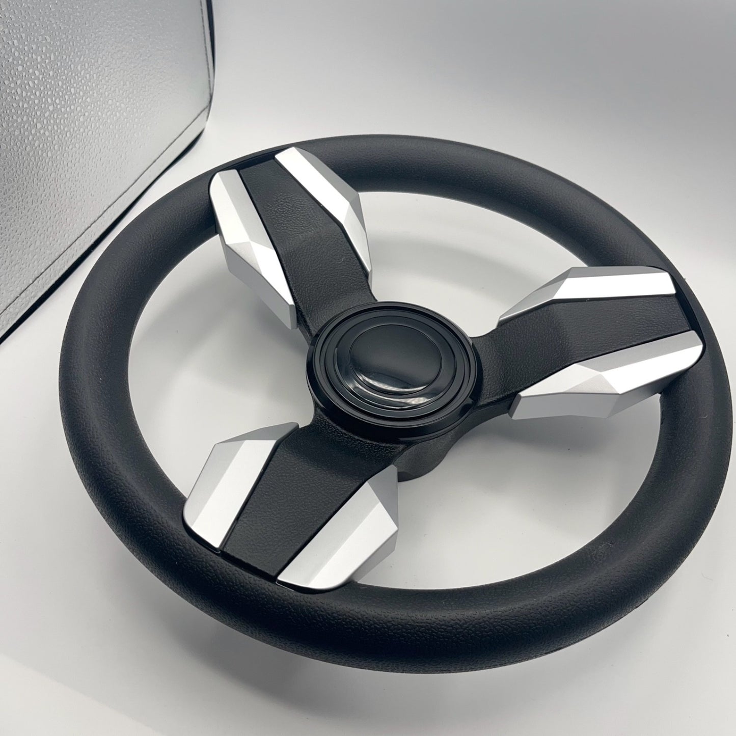 Collina Boat Steering Wheel Brushed Inserts - Keyed ONLY