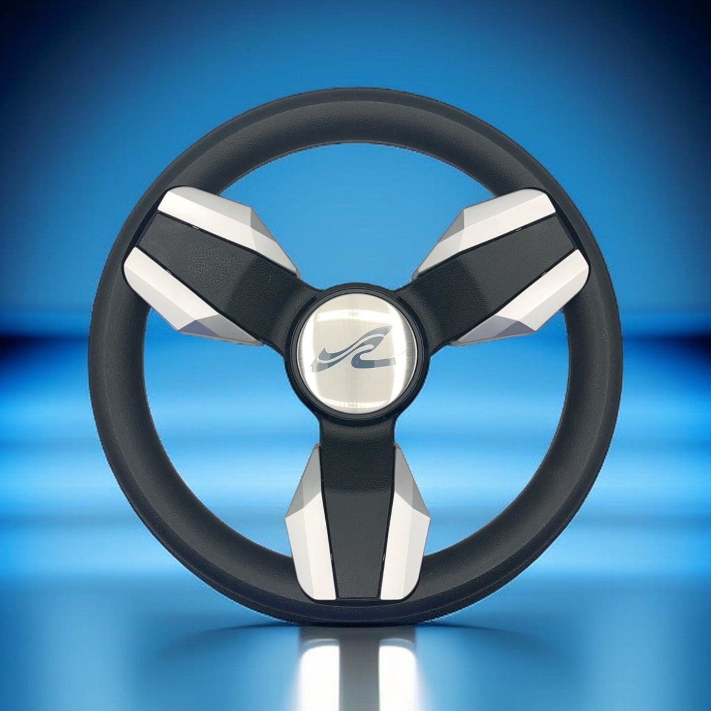 Collina Boat Steering Wheel Brushed Inserts - Keyed ONLY
