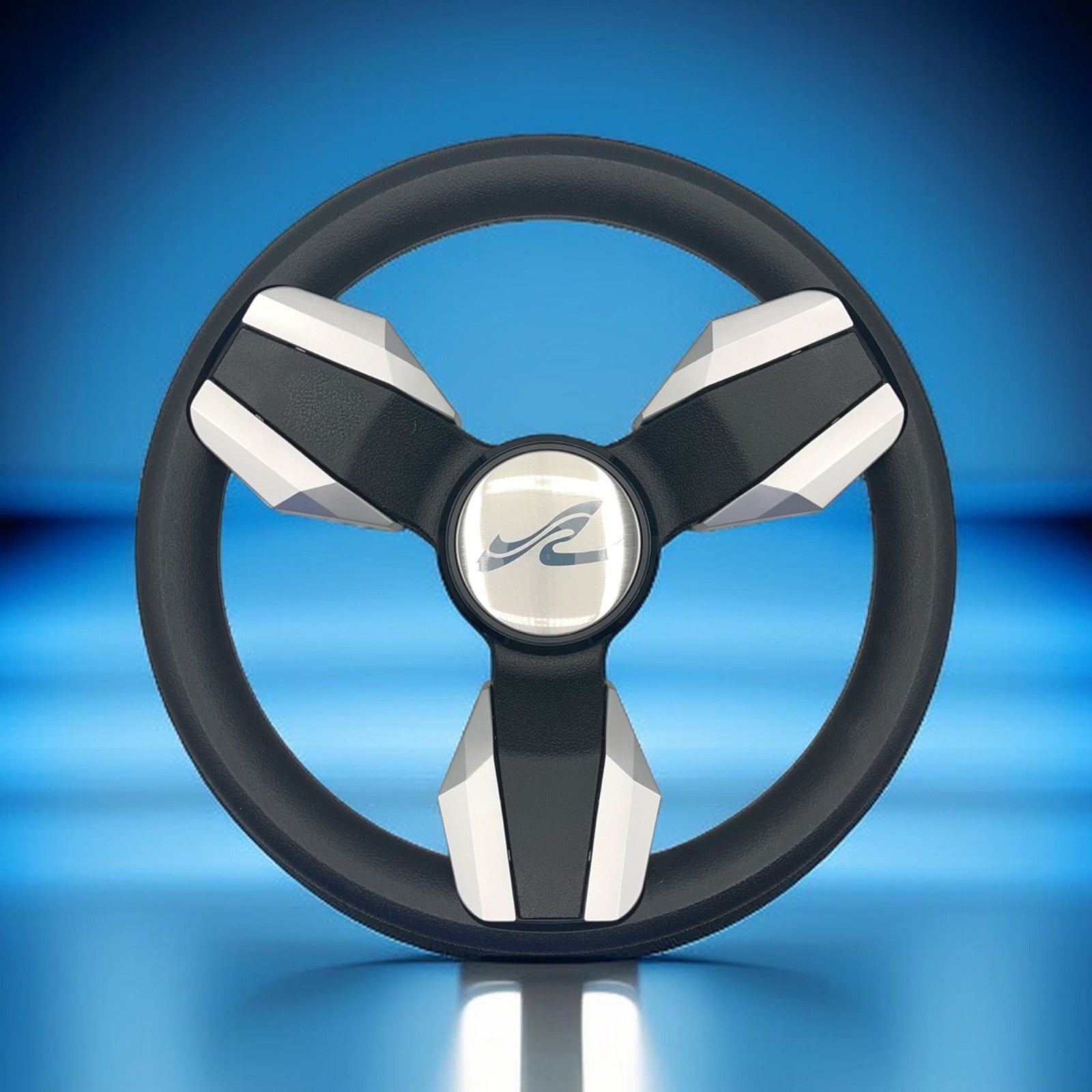 Collina Boat Steering Wheel Brushed Inserts - Keyed ONLY