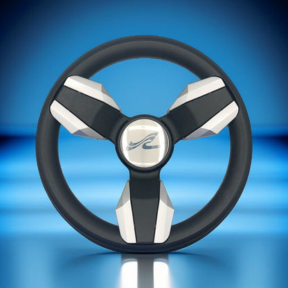 Collina Boat Steering Wheel Brushed Inserts - Keyed ONLY