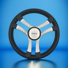 Benaco Boat Steering Wheel Brushed Aluminum Spokes | Crest Boats