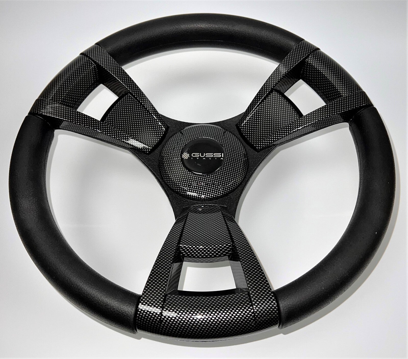 Model M13F Carbon Fiber Golf Cart Steering Wheel Fits All EZ GO Golf Carts