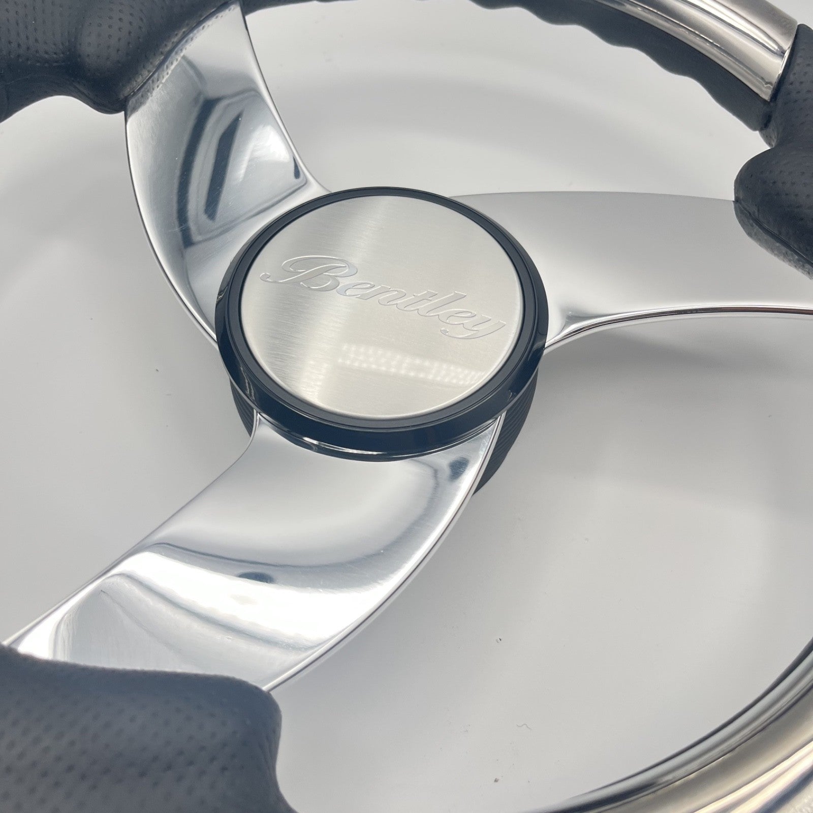 Model M533 Boat Steering Wheel Polished Alum Spoke | Bentley