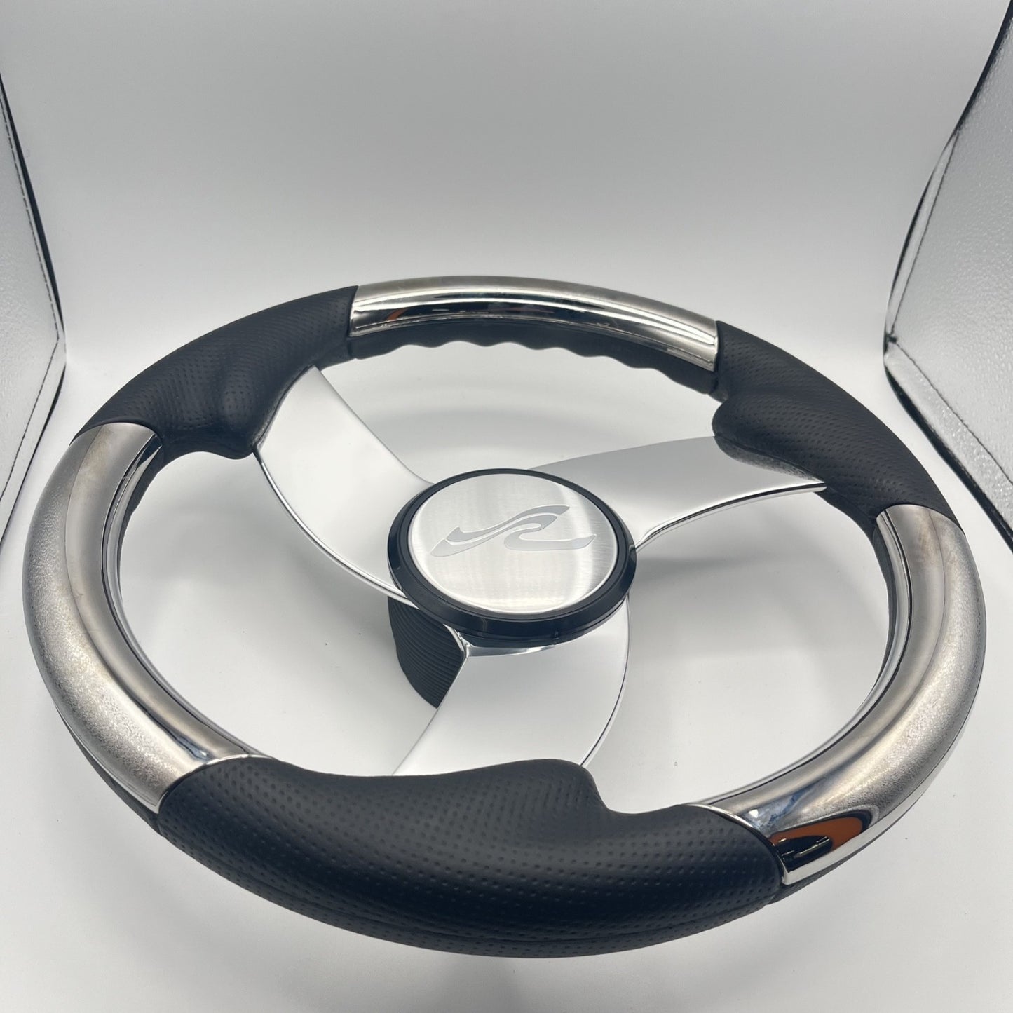 Model M533 Boat Steering Wheel Polished Alum Spoke | Sea Ray