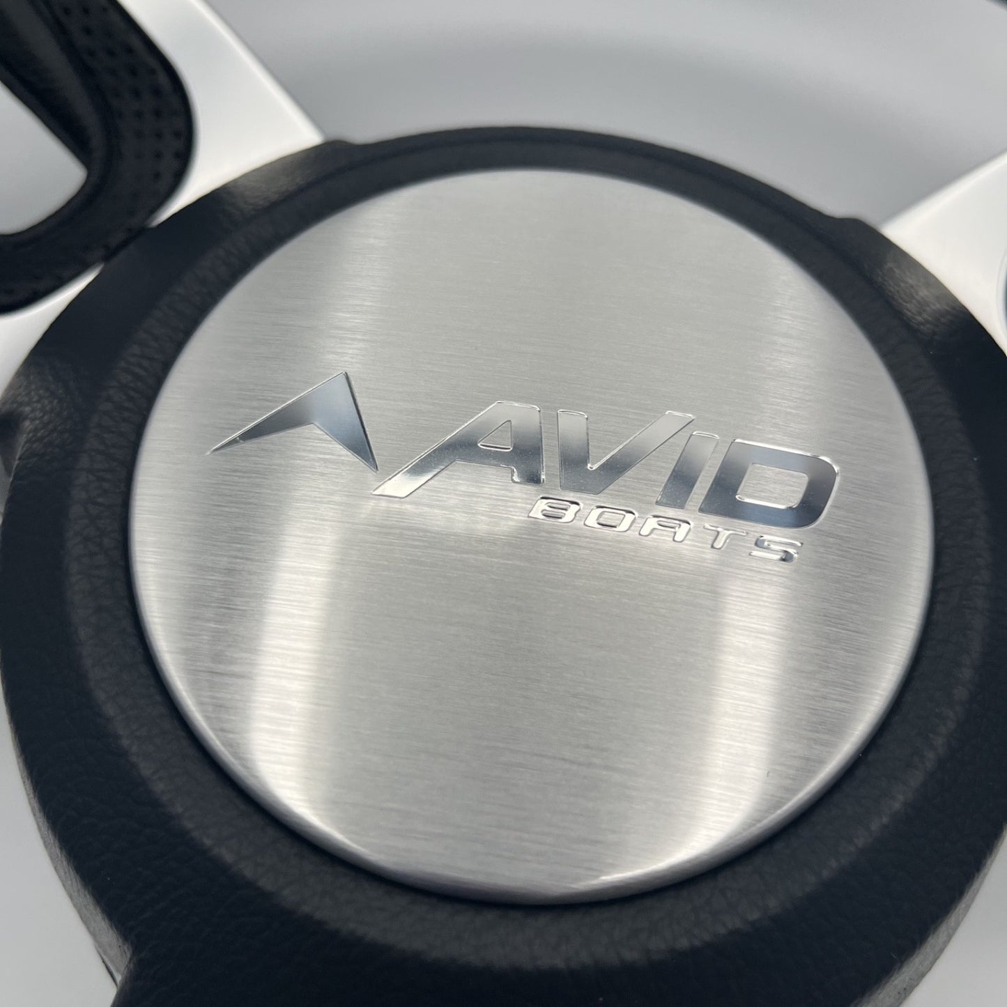 Gussi Italia Black Model 702 Steering Wheel | Avid Boats