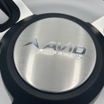 Gussi Italia Black Model 702 Steering Wheel | Avid Boats