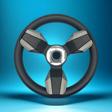 Collina Boat Steering Wheel Dark Gray Inserts - Stingray - Keyed ONLY