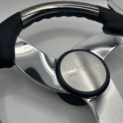 Model M533 Boat Steering Wheel Polished Alum Spoke | Seastar