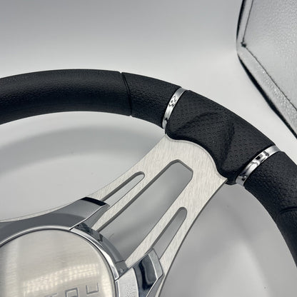 Verona Boat Steering Wheel Brush Alum Spoke | Manitou Boats