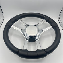 Malera Boat Steering Wheel Chrome Spokes | Manitou Chrome Star