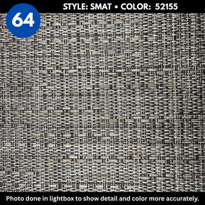 Woven Vinyl Flooring |  Matrix - Phantom Gray  | 8'6" W | Choose Your Length