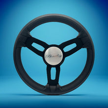 Model 15 Boat Steering Wheel Black Brushed Alum Spokes | Bentley