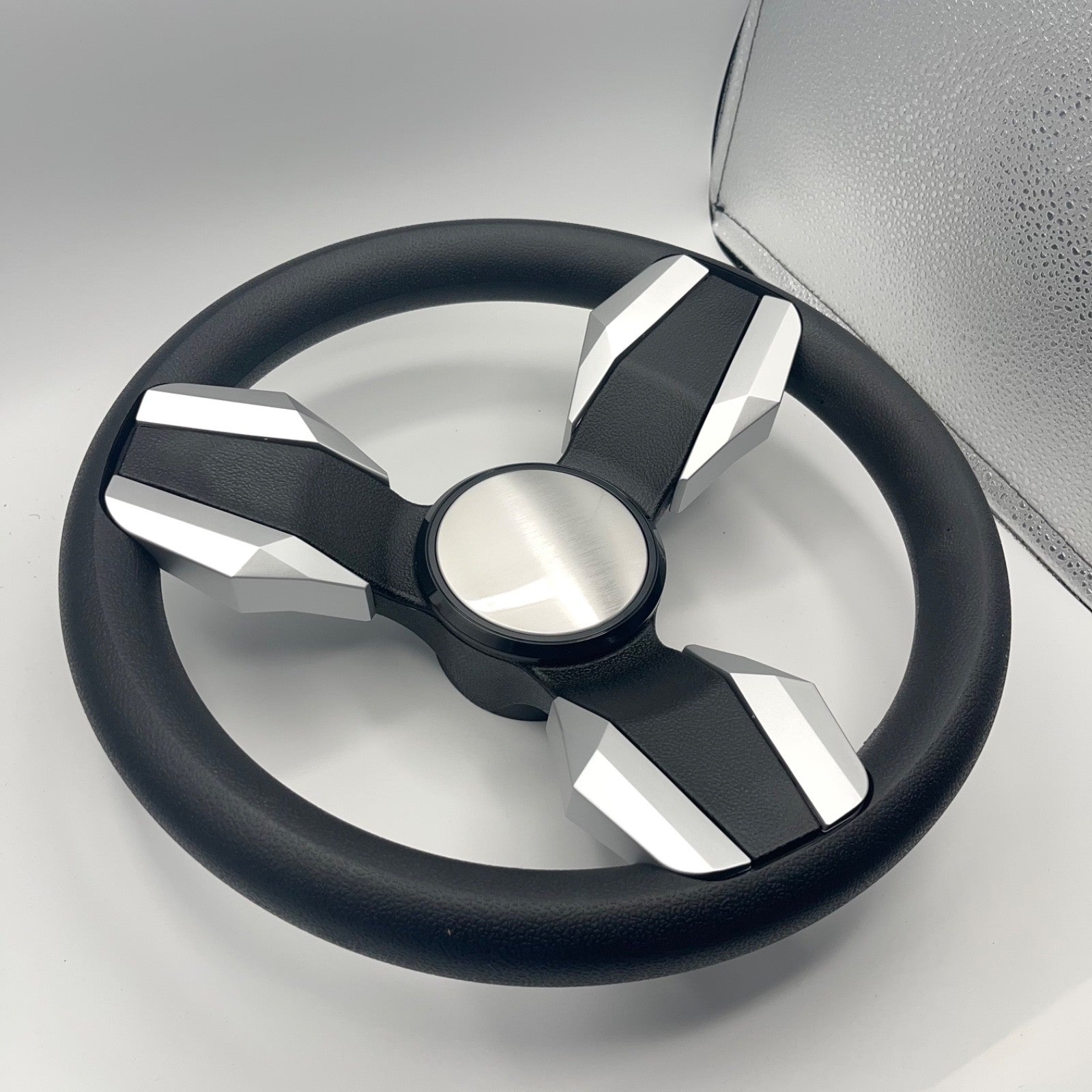 Collina Boat Steering Wheel Brushed Inserts - Keyed ONLY