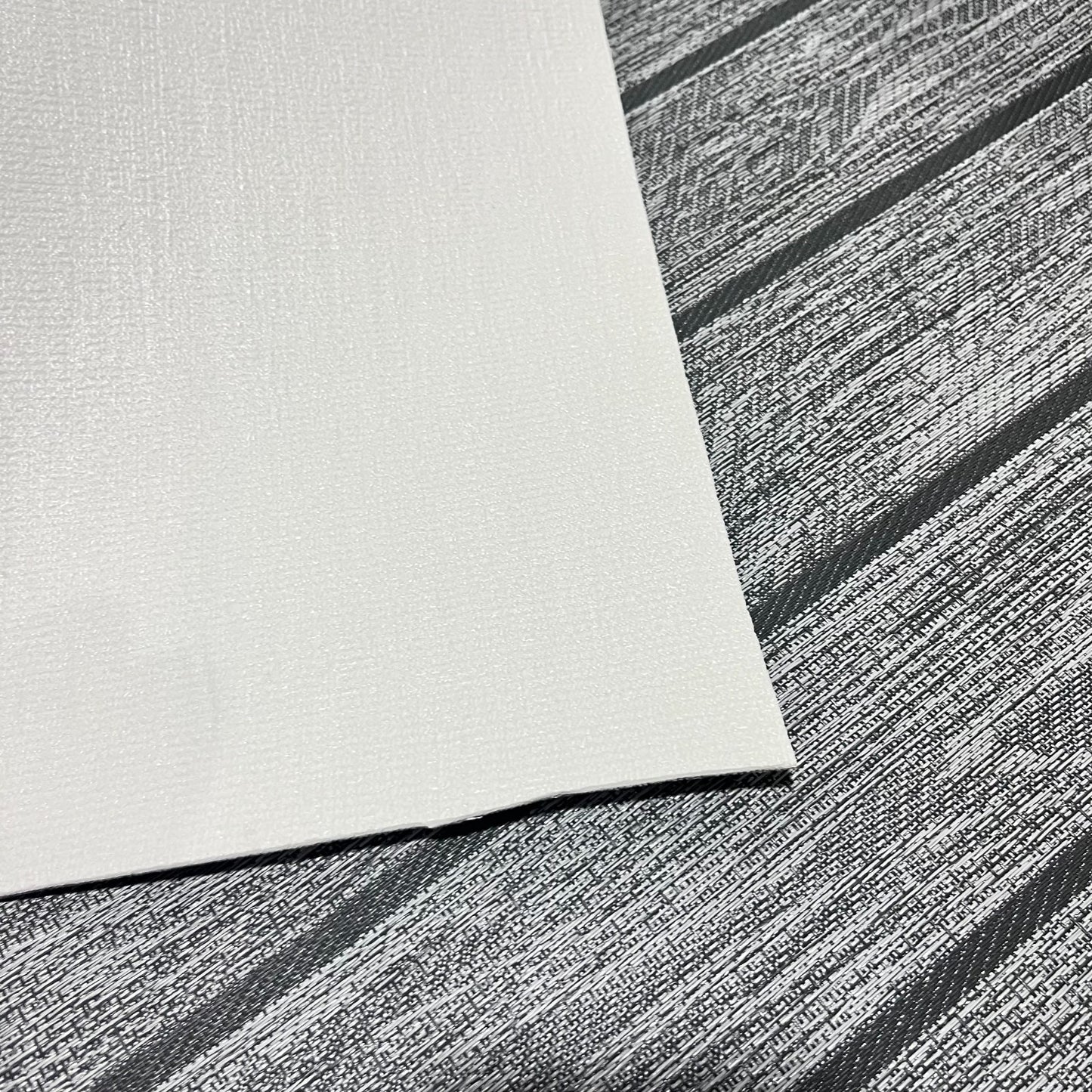 Woven Vinyl Flooring | Woodland Teak  - Greysmoke | 8'6" W | Choose Your Length
