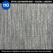 Woven Vinyl Flooring | Saltwater Mist - L-5083931  | 8'6" X 10'-30'