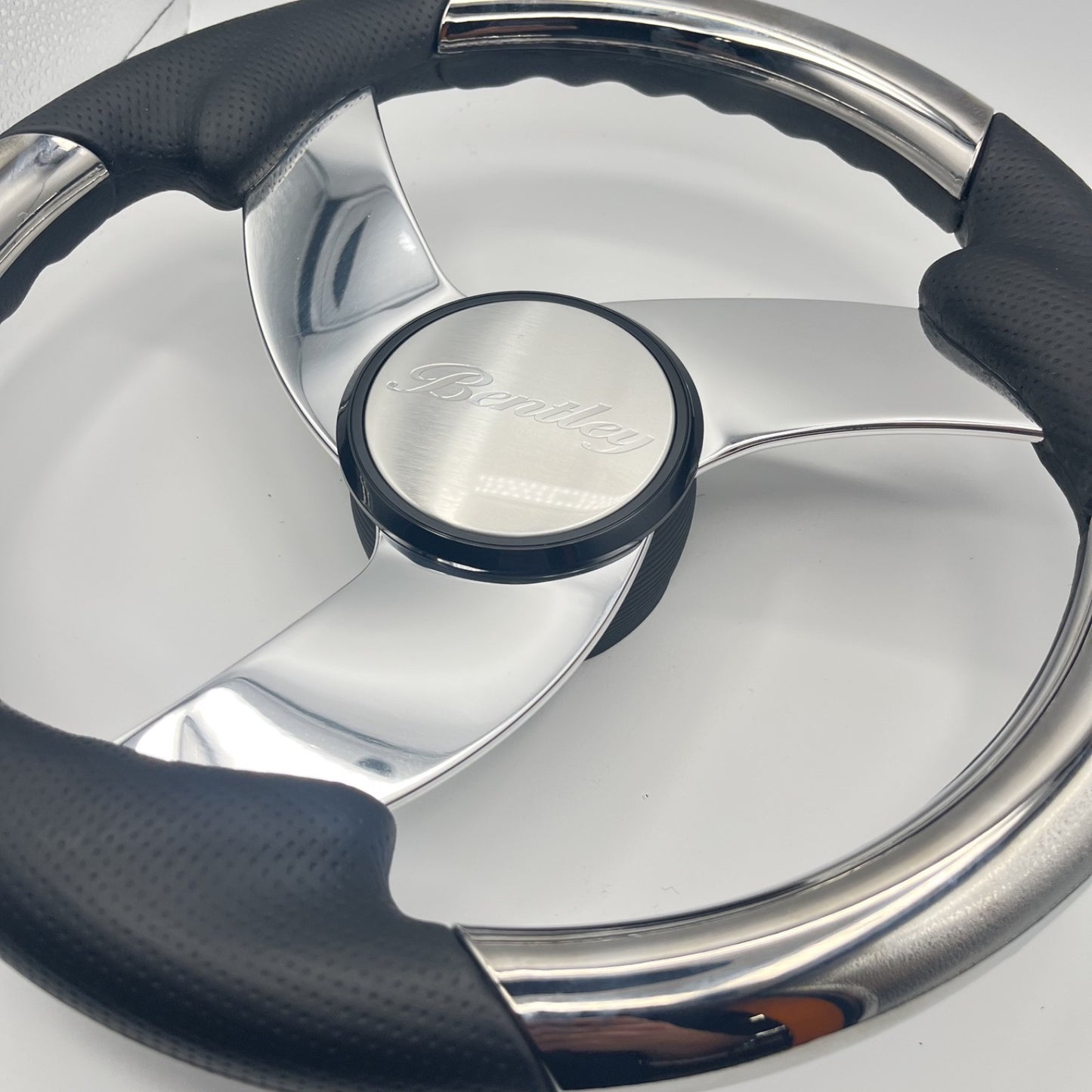 Model M533 Boat Steering Wheel Polished Alum Spoke | Bentley