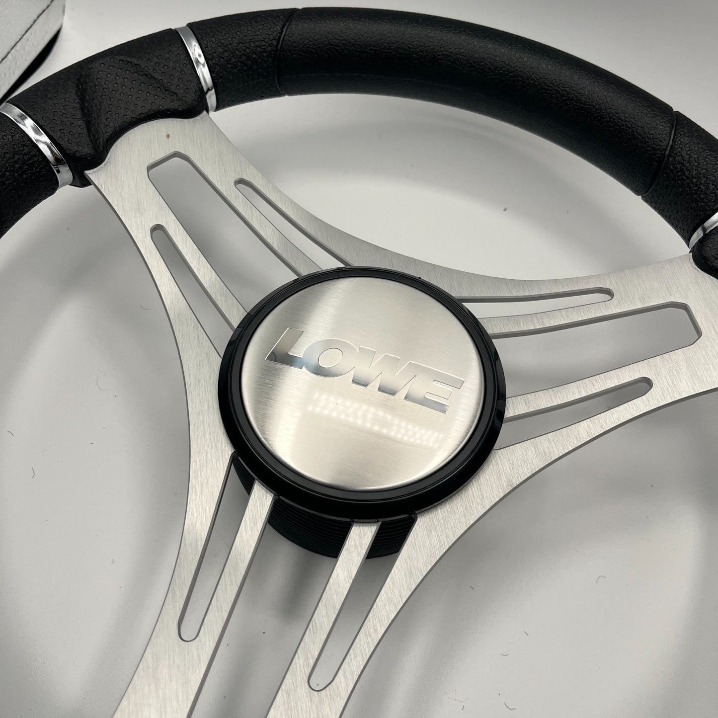 Verona Boat Steering Wheel Brushed Aluminum Spokes | Lowe
