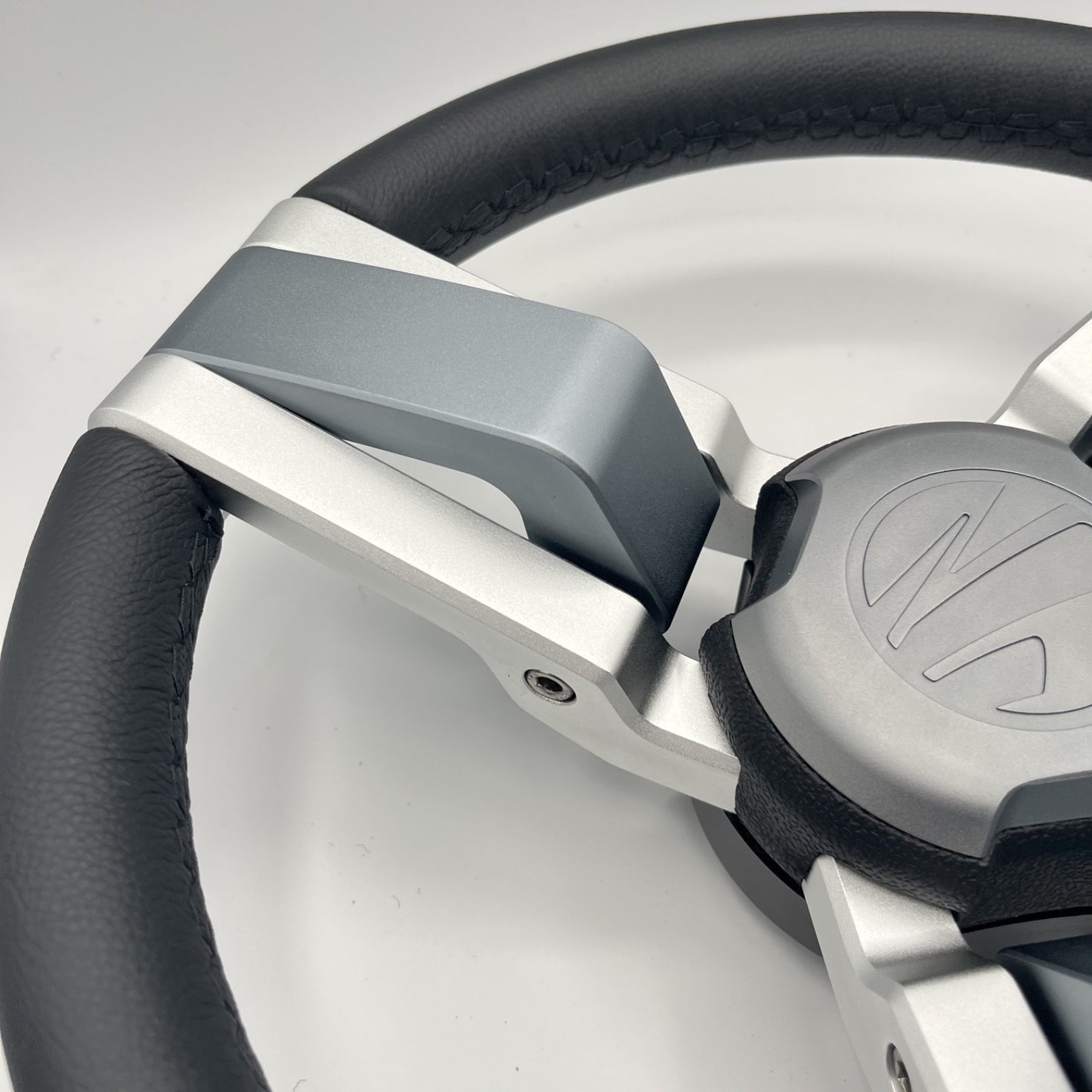 Gussi Italia Marine Steering Wheel Multi Color Gray Aluminum Wheel-PROGL | Tige