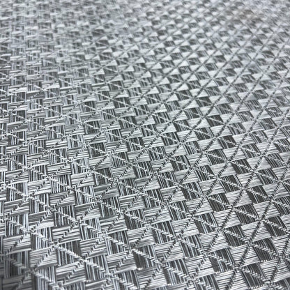 Woven Vinyl Flooring | Ribbon - Silver Lining | 8'6" W | Choose Your Length