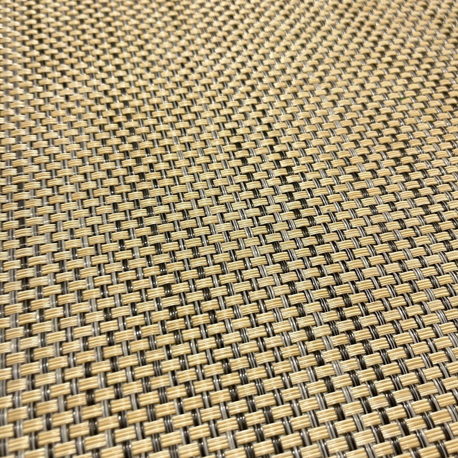 Woven Vinyl Flooring | Basketry - Rattan | 8'6" Width | Choose Your Length