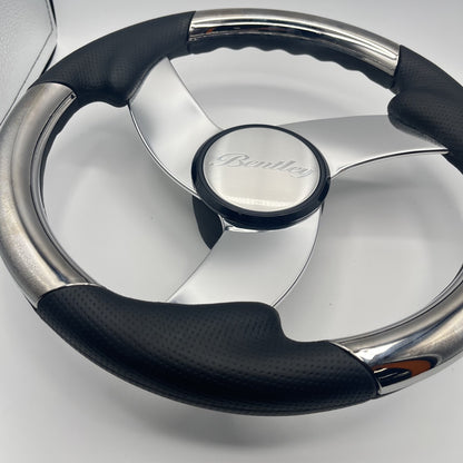 Model M533 Boat Steering Wheel Polished Alum Spoke | Bentley