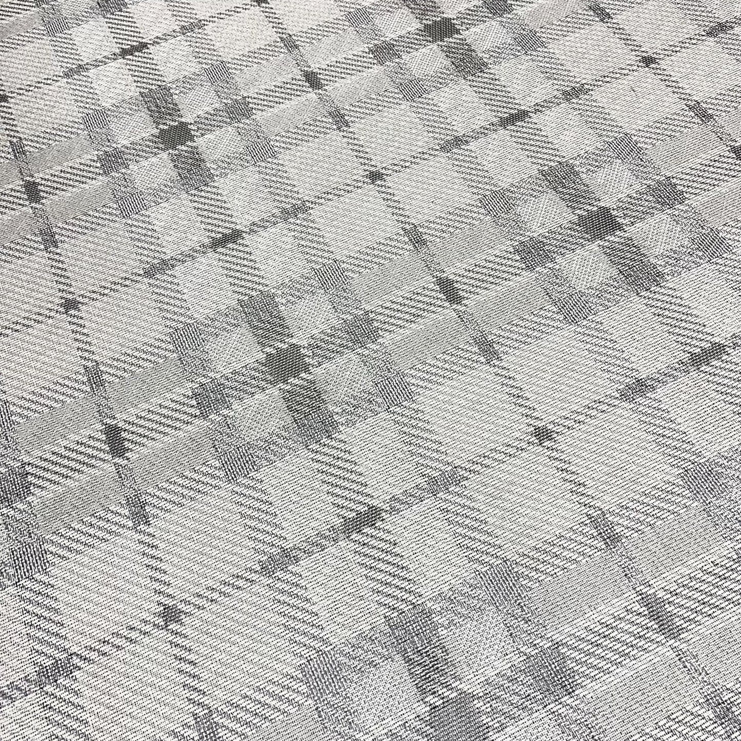 Woven Vinyl Flooring | Plaid - C-80043562 | 8' X 14'
