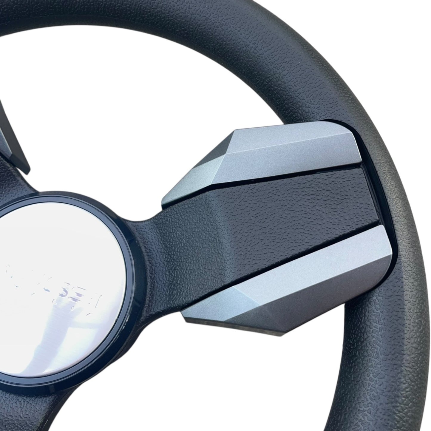Collina Boat Steering Wheel Dark Gray Inserts - Keyed ONLY