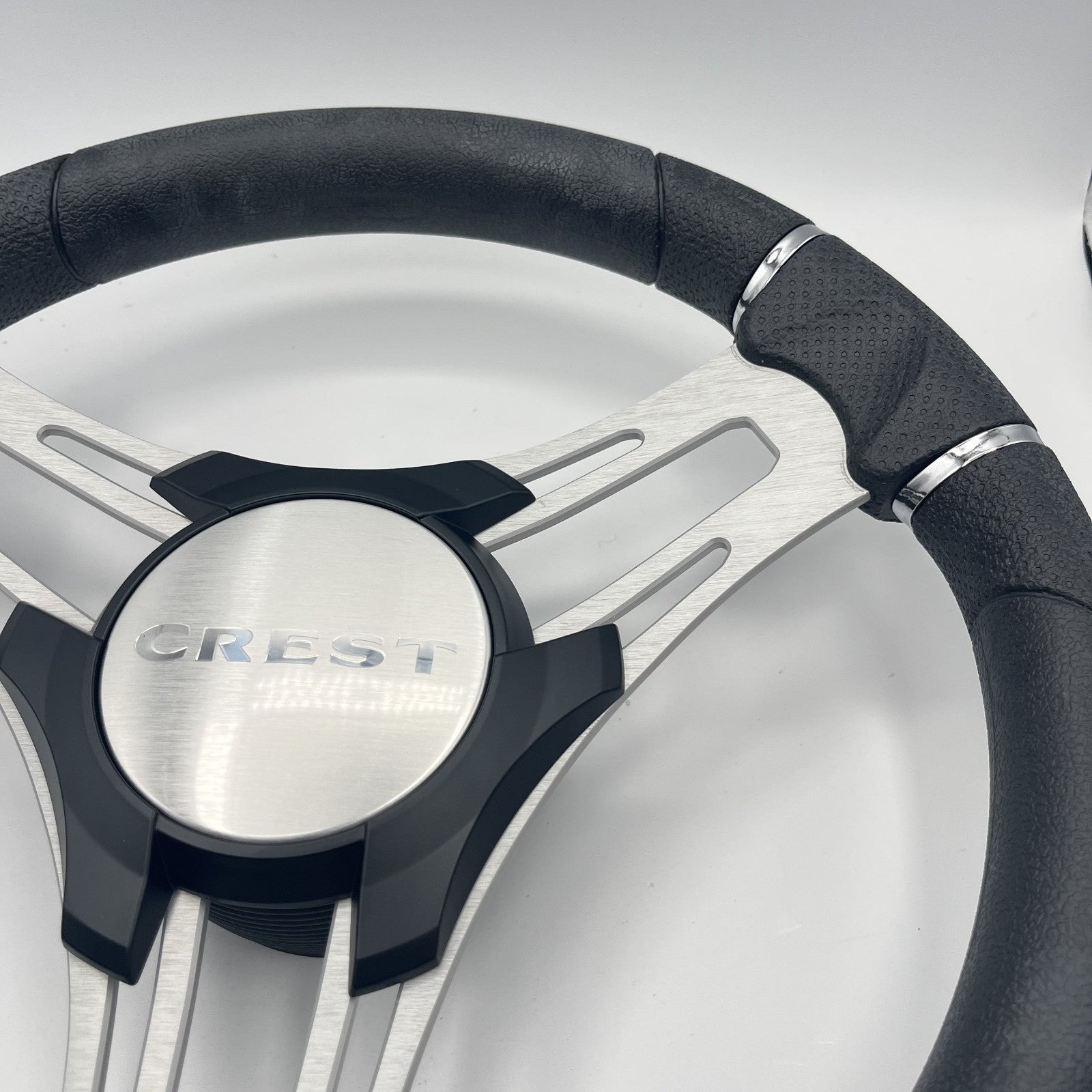 Verona Boat Steering Wheel Brush Alum Spoke | Crest Boats