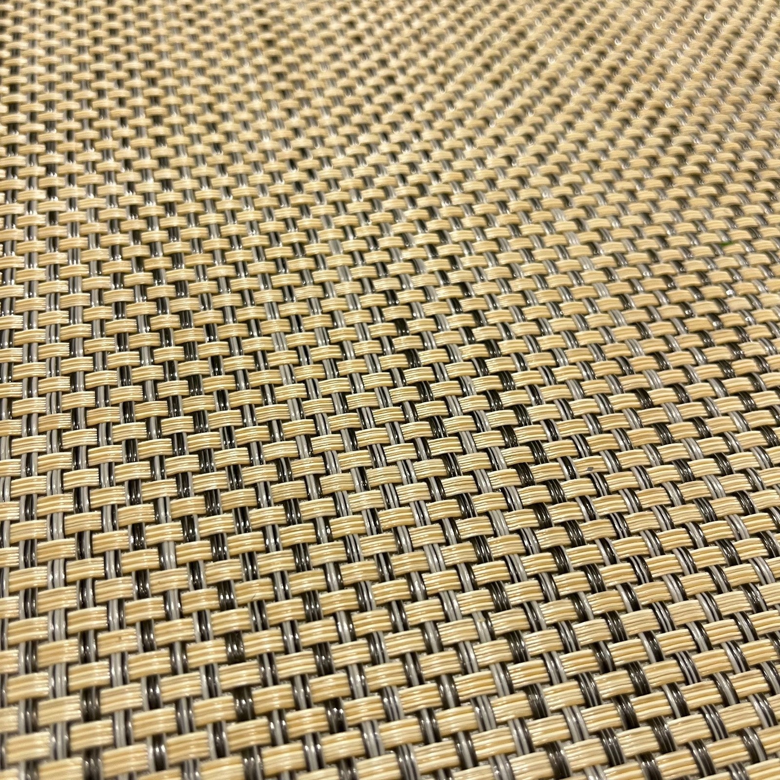 Woven Vinyl Flooring | Basketry - Rattan | 8'6" Width | Choose Your Length