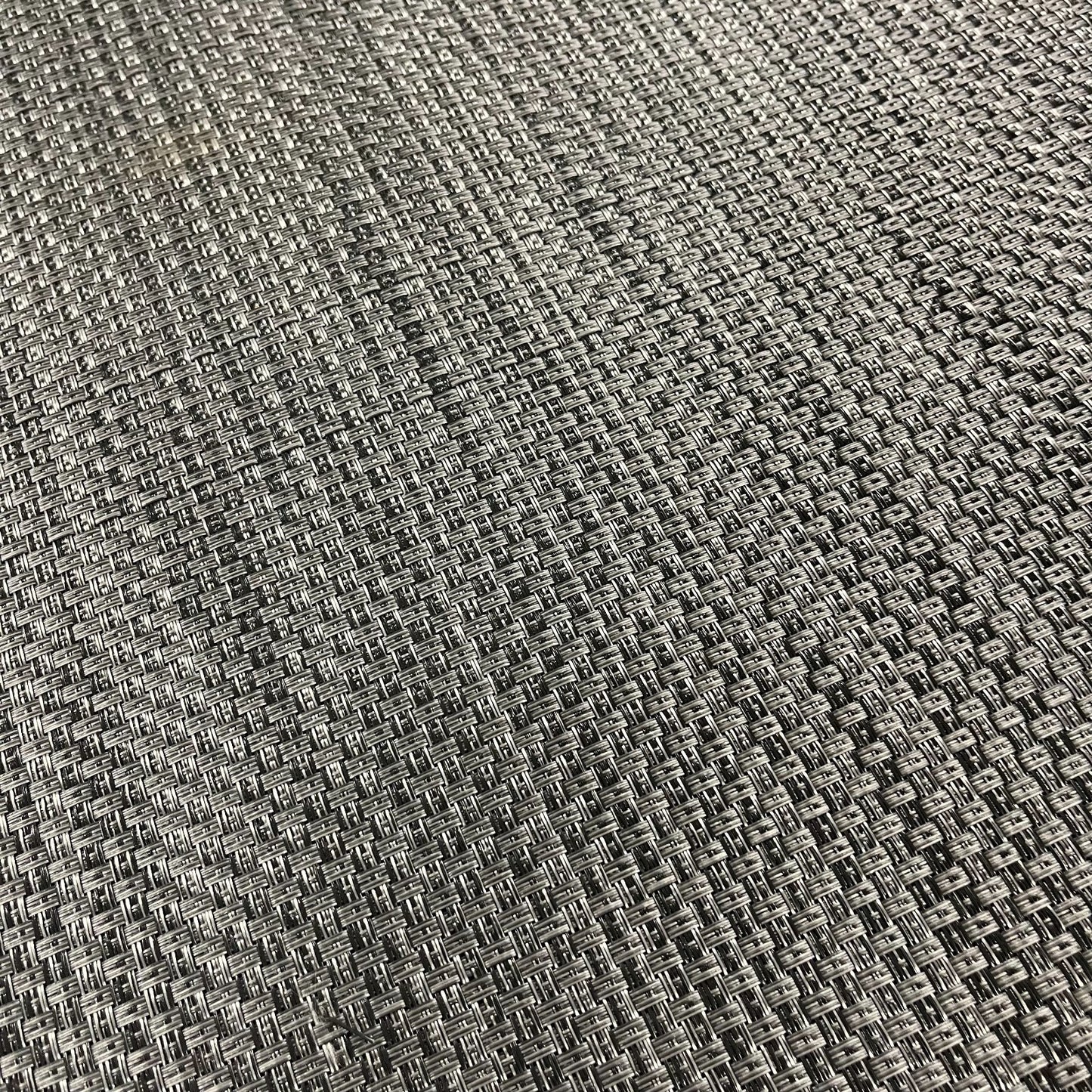 Woven Vinyl Flooring | Twill - Carbon Fiber | 8'6" Width | Choose Your Length