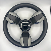 Collina Boat Steering Wheel Dark Gray Inserts - Lowe - Keyed ONLY