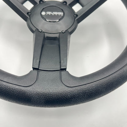 Giazza Black Golf Cart Steering Wheel - CLUB CAR DS carts