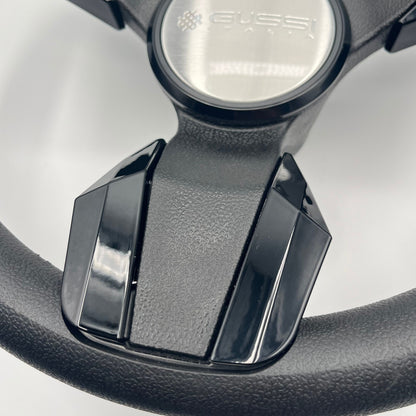 Collina Black Golf Cart Steering Wheel fits YAMAHA carts