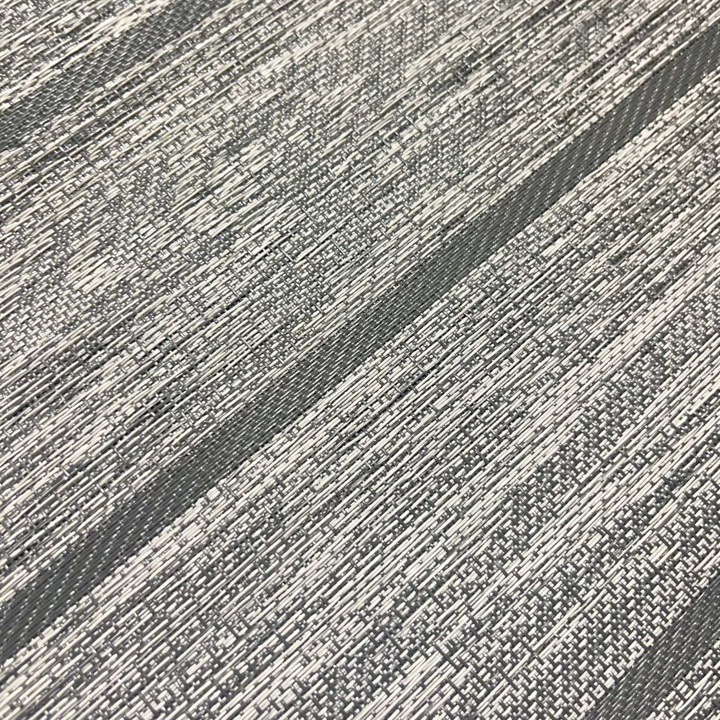 Woven Vinyl Flooring | Woodland Teak - Greysmoke  | 8'6" W | Choose Your Length