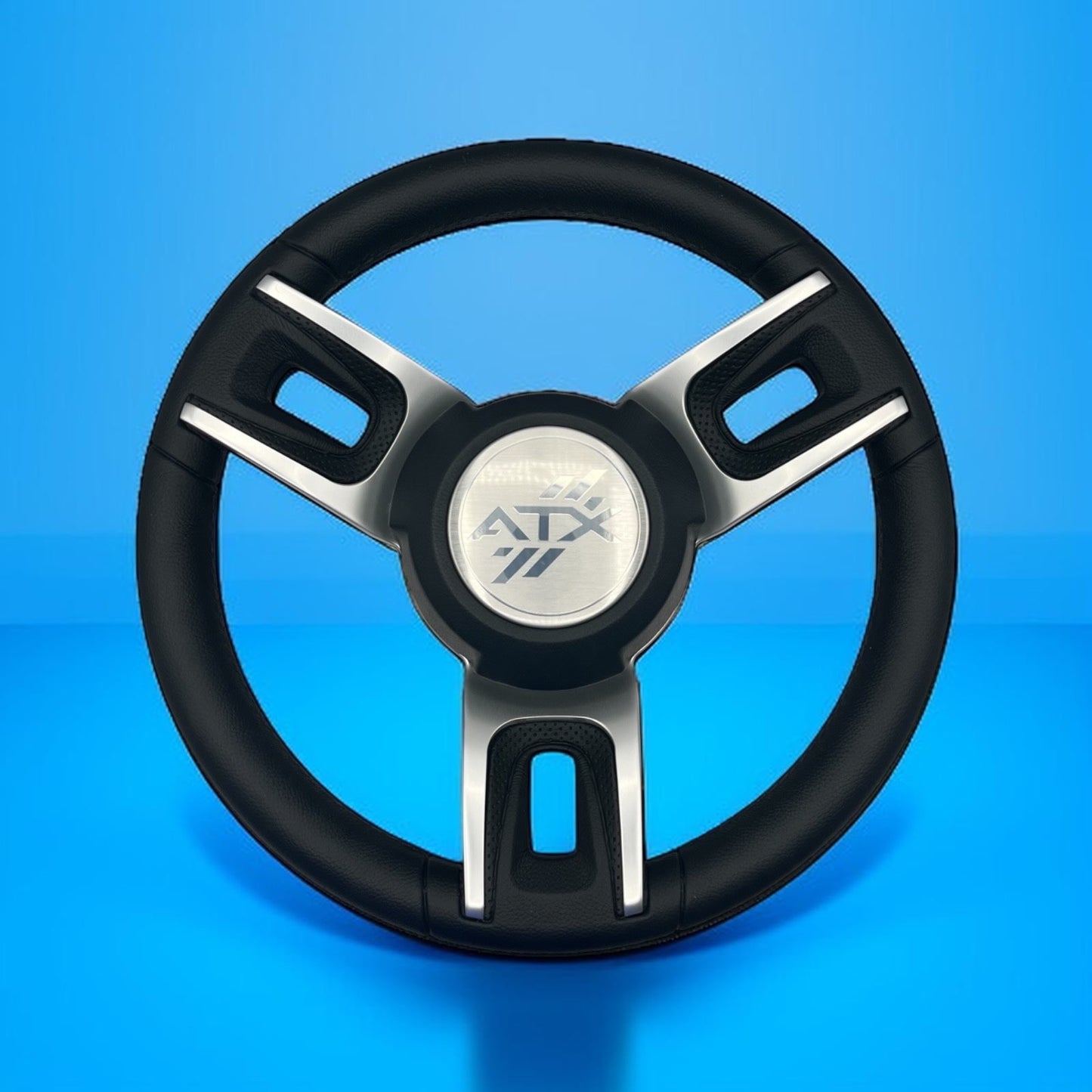 Gussi Italia Black Model 702 Steering Wheel | ATX Cap
