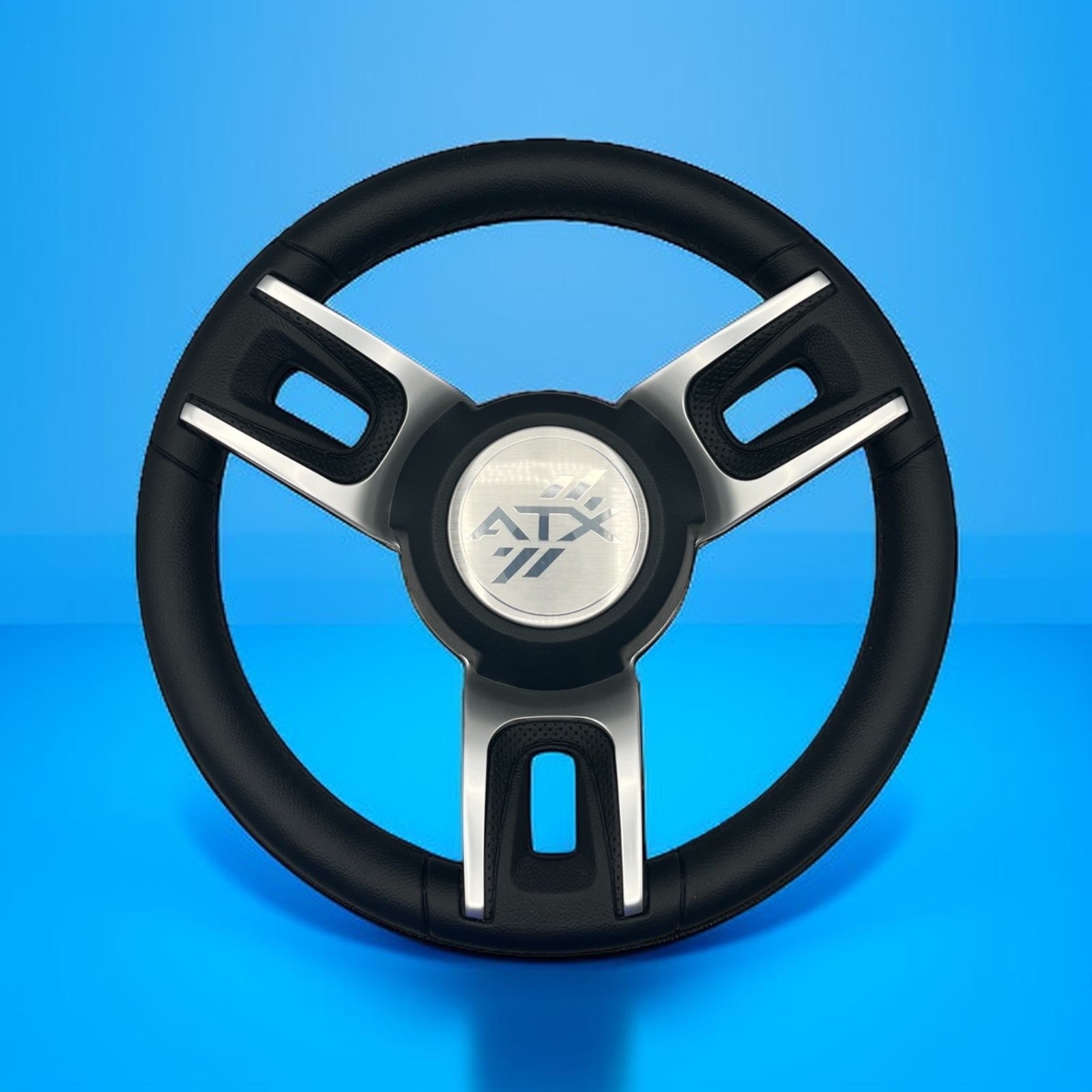 Gussi Italia Black Model 702 Steering Wheel | ATX Cap