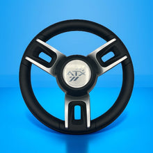 Gussi Italia Black Model 702 Steering Wheel | ATX Cap
